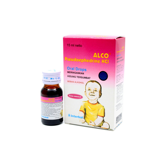 ALCO DROPS 15 ML – Harga, Efek Samping, Kegunaan dan Aturan Pakai