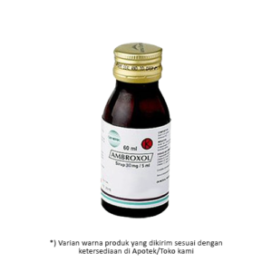 AMBROXOL SIRUP 30 MG/5 ML 60 ML : Harga, Efek Samping, Kegunaan dan ...