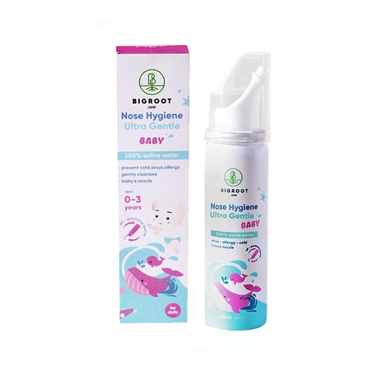 Bigroot Nose Hygiene Ultra Gentle Baby 50 ml – Kegunaan, Dosis dan Aturan Pakai