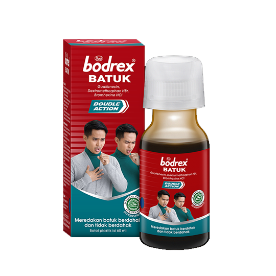 Bodrex Batuk Double Action 60 ml – Harga, Efek Samping, Kegunaan dan Aturan Pakai