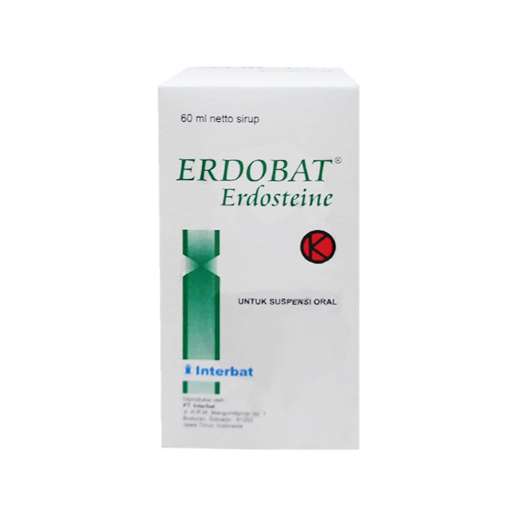 ERDOBAT SIRUP 60 ML – Harga, Efek Samping, Kegunaan dan Aturan Pakai