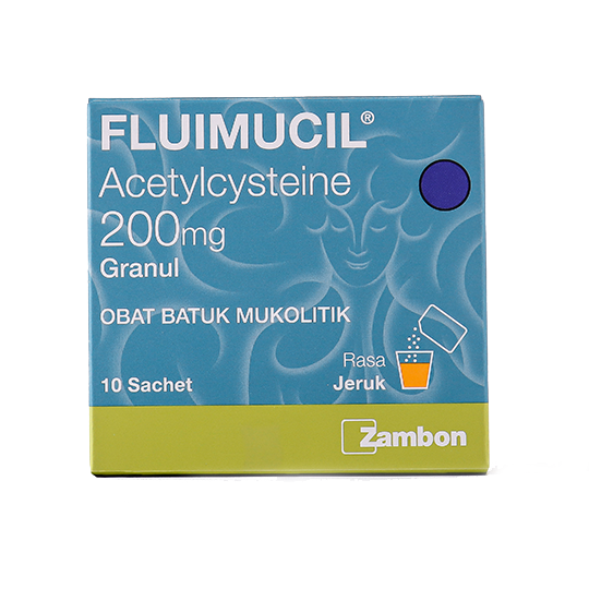 FLUIMUCIL GRANUL 200 MG – Harga, Efek Samping, Kegunaan dan Aturan Pakai