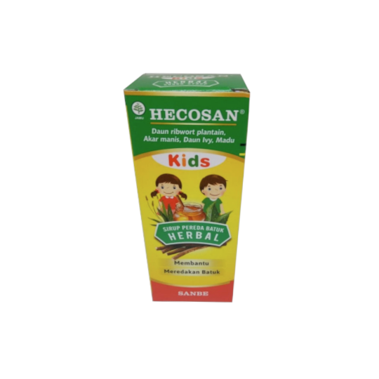 Hecosan Kids Herbal Cough Syrup 60 ml: Harga, Aturan Pakai dan Efek Samping