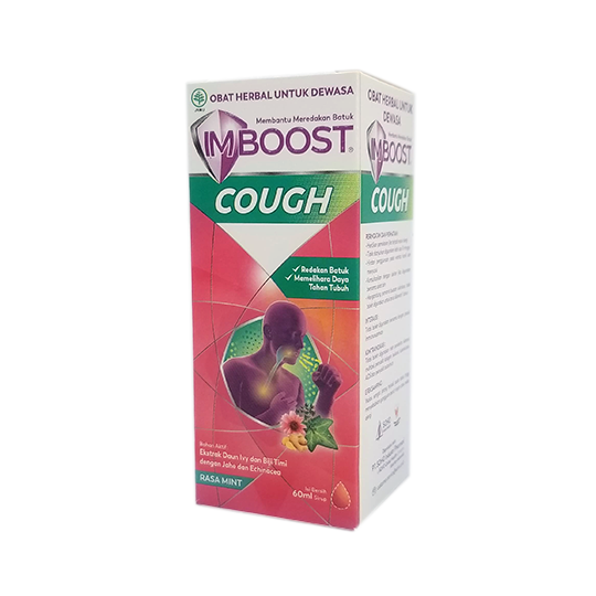 Imboost Cough Syrup 60 ml – Harga, Efek Samping, Kegunaan dan Aturan Pakai