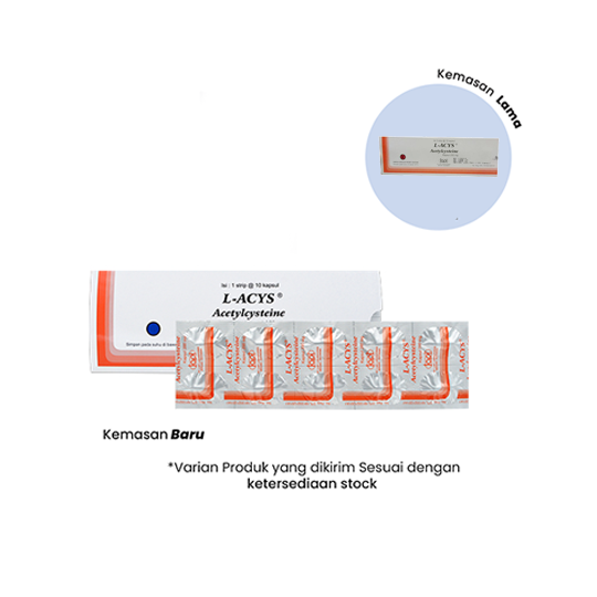 L-ACYS 200 MG 10 KAPSUL  – Harga, Efek Samping, Kegunaan dan Aturan Pakai