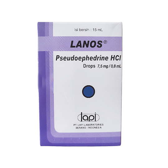 LANOS DROPS 15 ML – Harga, Efek Samping, Kegunaan dan Aturan Pakai