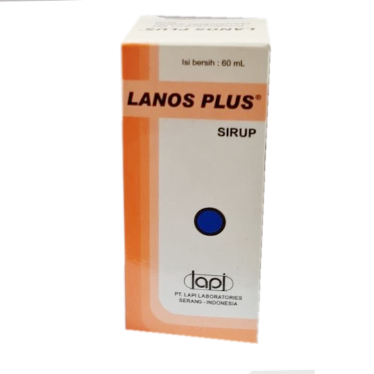 LANOS PLUS SIRUP 60 ML – Harga, Efek Samping, Kegunaan dan Aturan Pakai