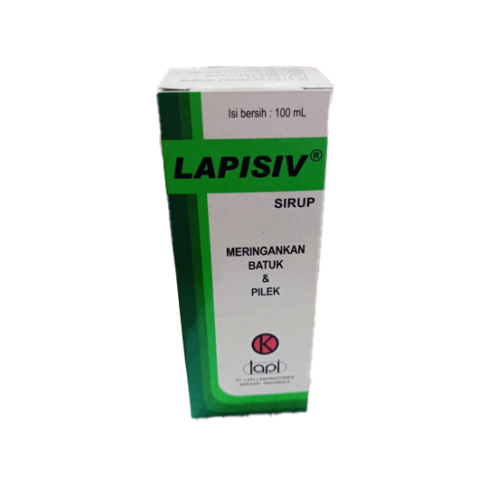 LAPISIV SIRUP 100 ML – Harga, Efek Samping, Kegunaan dan Aturan Pakai