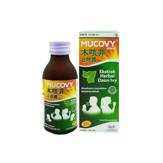 MUCOVY 100 ML – Harga, Efek Samping, Kegunaan dan Aturan Pakai