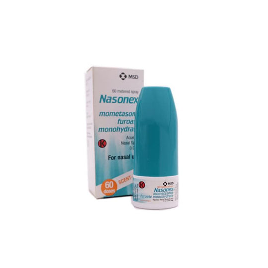 NASONEX NASAL SPRAY 60 DOSIS – Harga, Efek Samping, Kegunaan dan Aturan Pakai