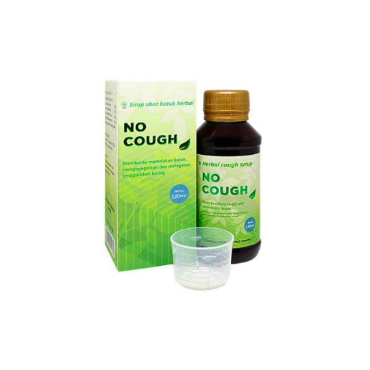 NO COUGH OBAT BATUK HERBAL 120 ML – Harga, Efek Samping, Kegunaan dan Aturan Pakai