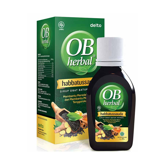 OB Herbal Habbatussauda 60 ml – Harga, Efek Samping, Kegunaan dan Aturan Pakai