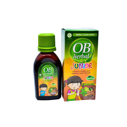 OB HERBAL JUNIOR SIRUP 60 ML – Harga, Efek Samping, Kegunaan dan Aturan Pakai