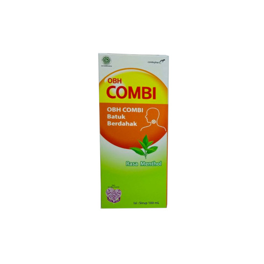 OBH COMBI BATUK BERDAHAK MENTHOLSIRUP100 ML – Kegunaan, Efek Samping,Dosis dan Aturan Pakai