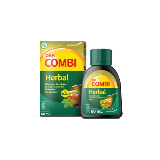 OBH Combi Herbal Sirup 60 ml – Harga, Efek Samping, Kegunaan dan Aturan Pakai