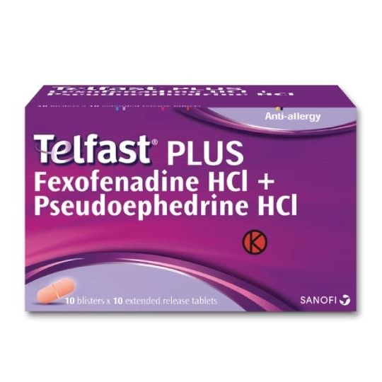 TELFAST PLUS TABLET – Harga, Efek Samping, Kegunaan dan Aturan Pakai