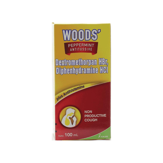 Woods Peppermint Antitussive Sirup 100 ml: Harga, Aturan Pakai dan Efek Samping